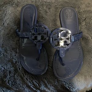 Navy blue Tory Burch sandals